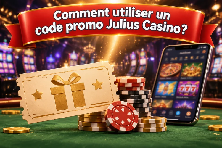 Comment utiliser un code promo Julius Casino?