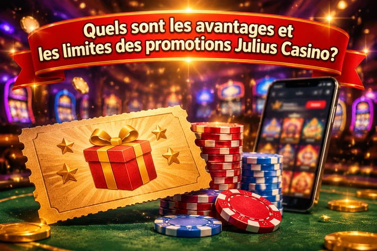 Quels sont les avantages et les limites des promotions Julius Casino?