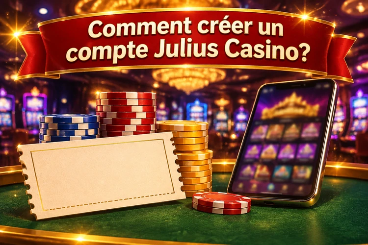Comment créer un compte Julius Casino?