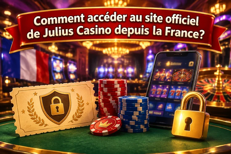 Comment accéder au site officiel de Julius Casino depuis la France?