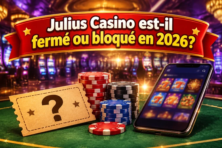 Julius Casino est-il fermé ou bloqué en 2026?