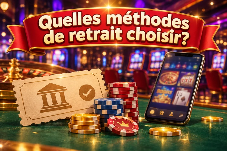 Quelles méthodes de retrait choisir?